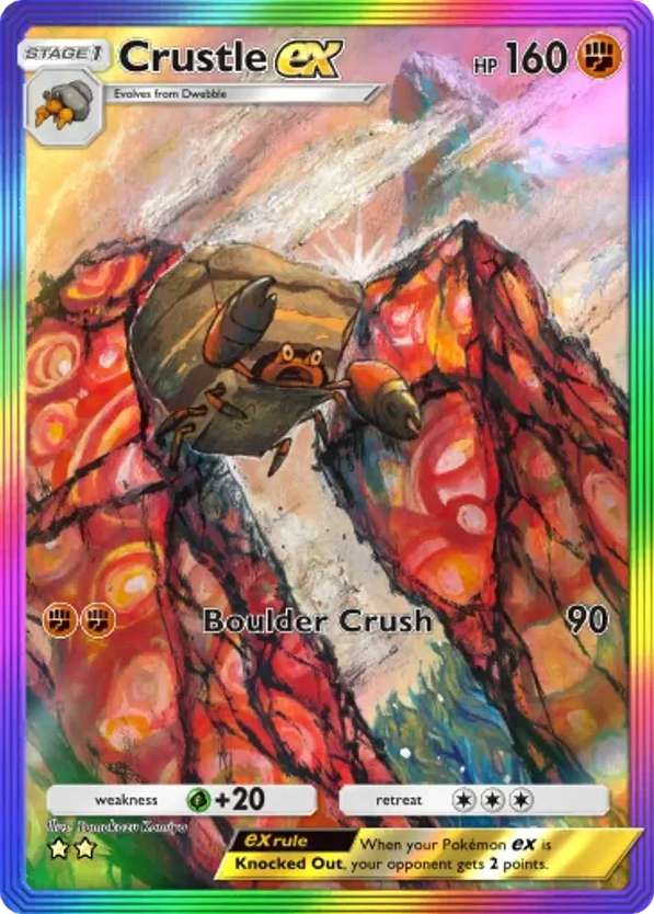 Crustle ex card front