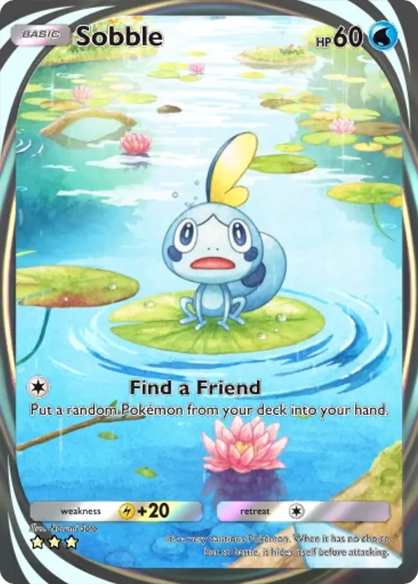Sobble card front