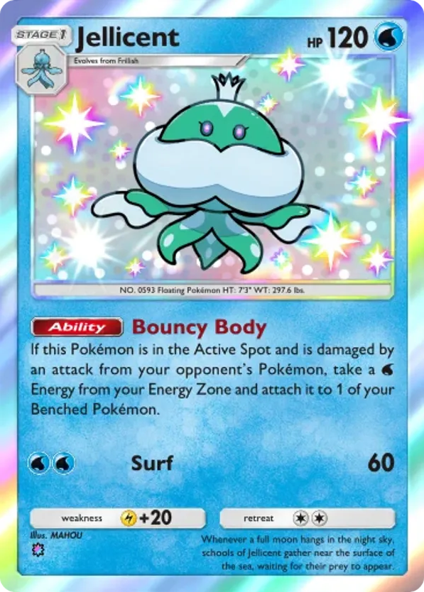 Jellicent card front