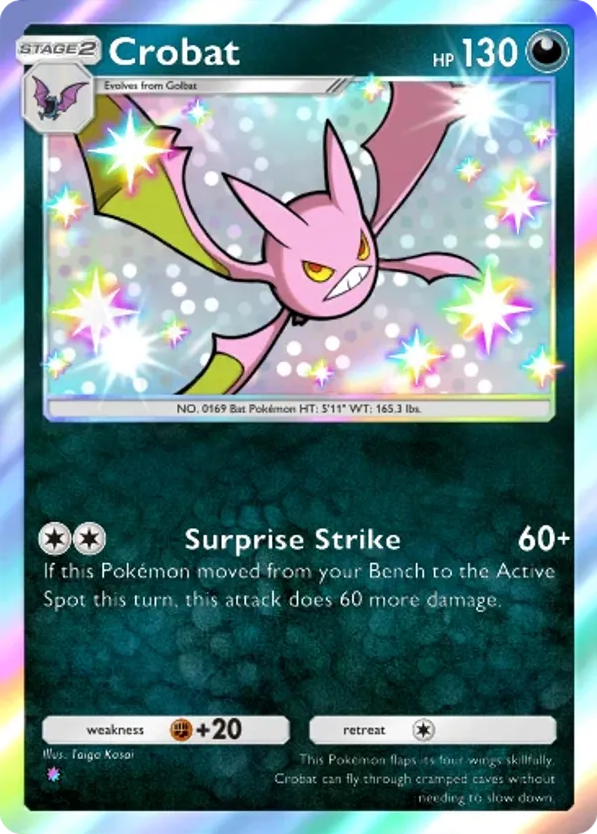 Crobat card front