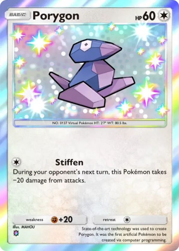 Porygon card front