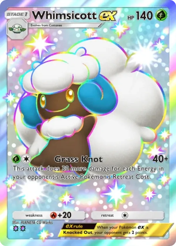Whimsicott ex card front