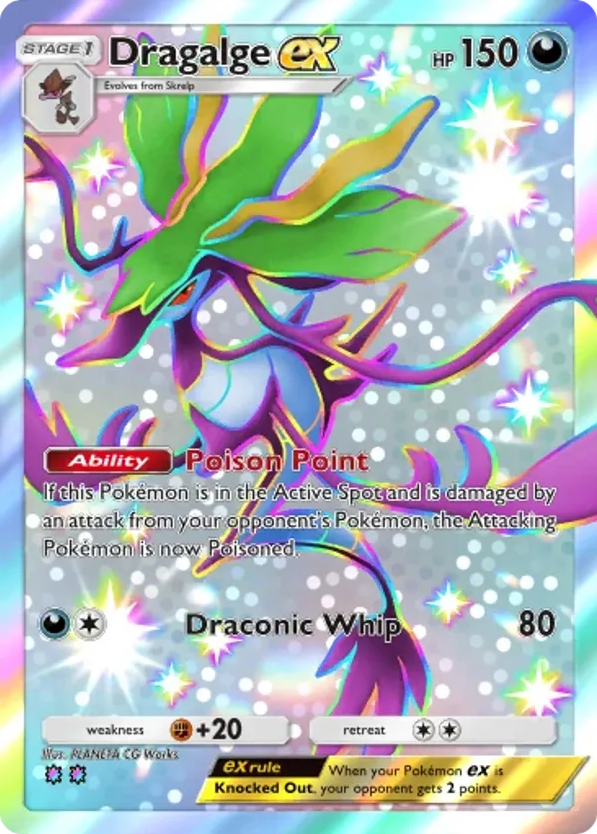 Dragalge ex card front