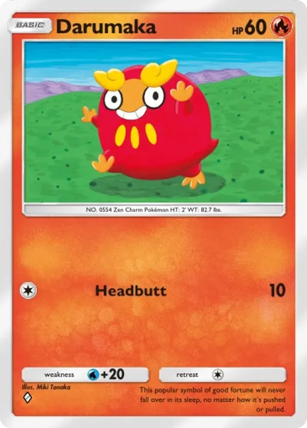 Darumaka card front