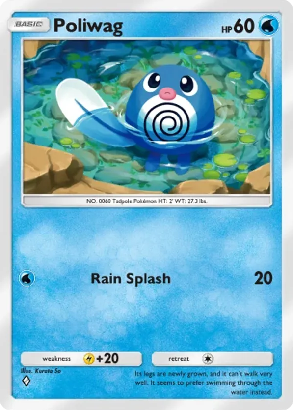 Poliwag card front