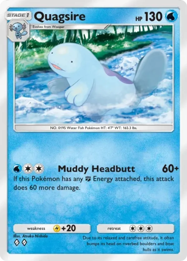 Quagsire card front