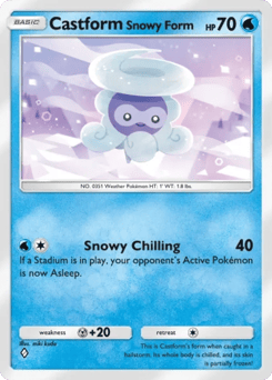 Castform Snowy Form