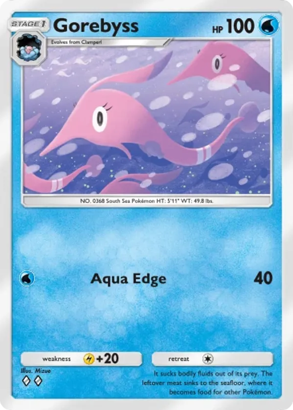 Gorebyss card front