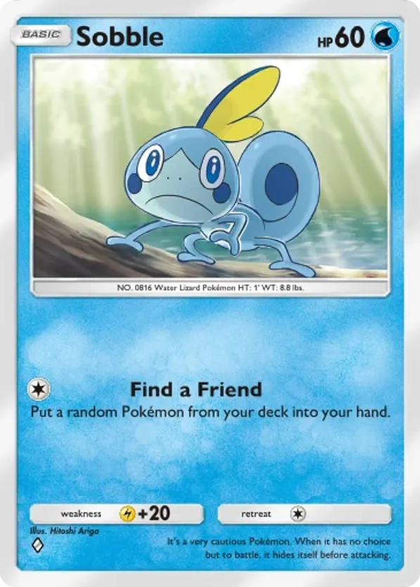 Sobble card front