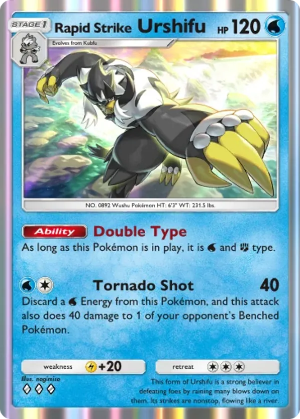 Rapid Strike Urshifu card front