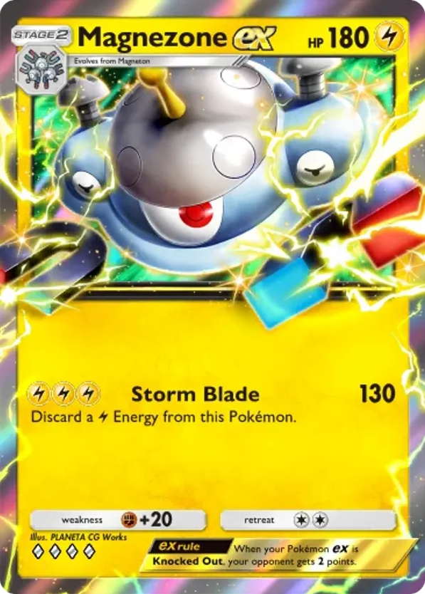 Magnezone ex card front