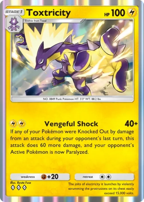 Toxtricity card front
