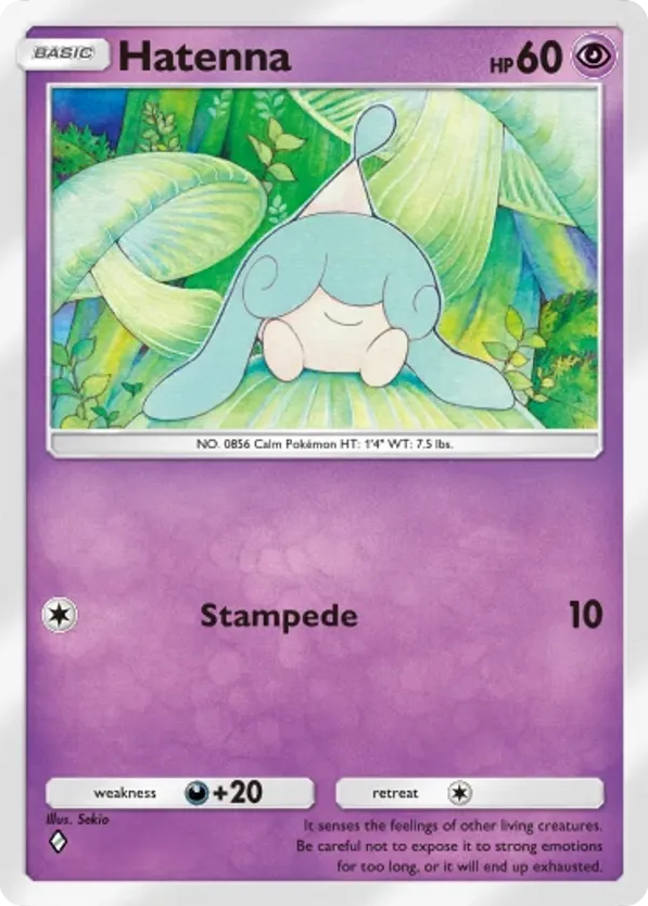 Hatenna card front