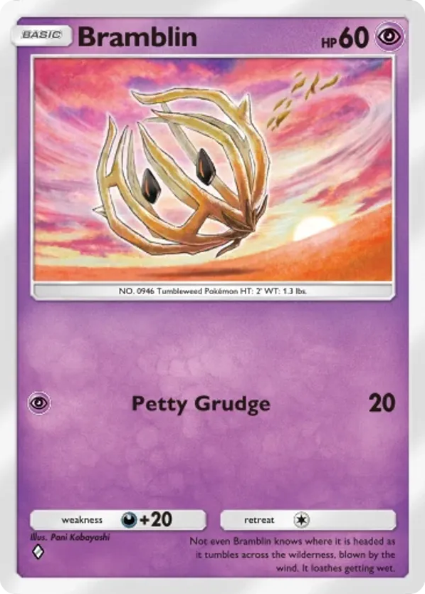 Bramblin card front