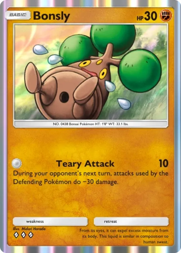 Bonsly card front
