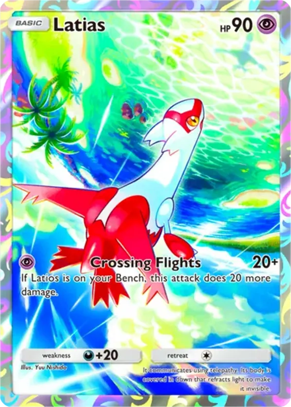 Latias card front