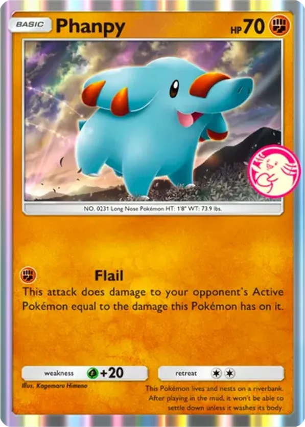 Phanpy card front