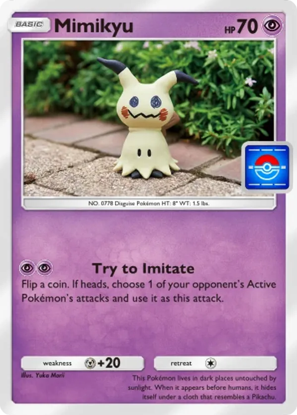 Mimikyu card front