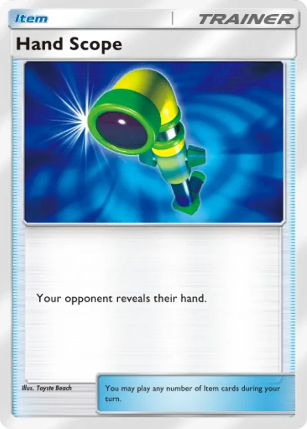 Hand Scope card front