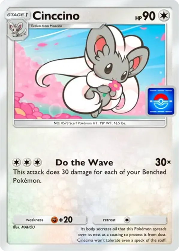 Cinccino card front