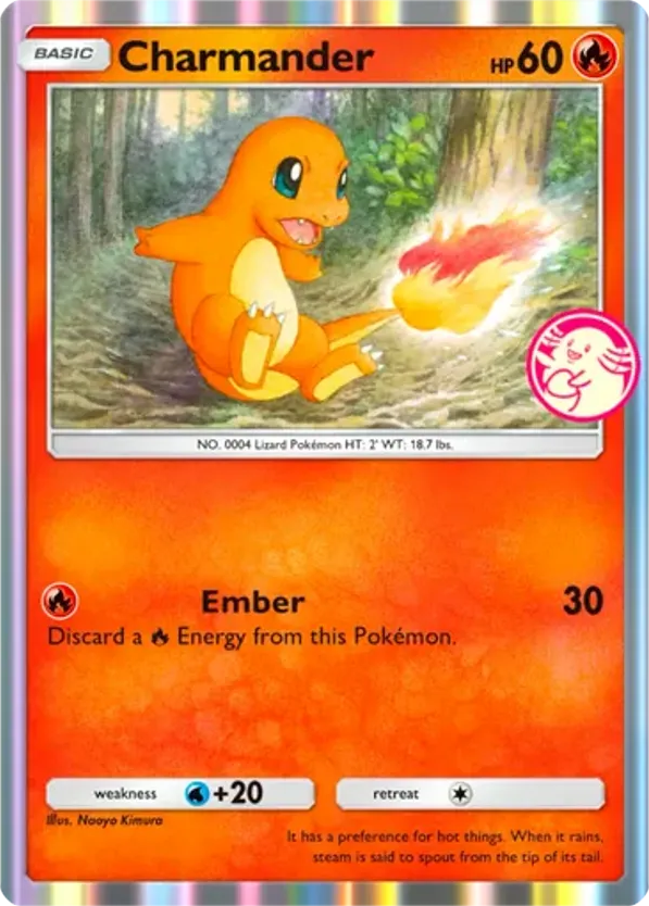 Charmander card front