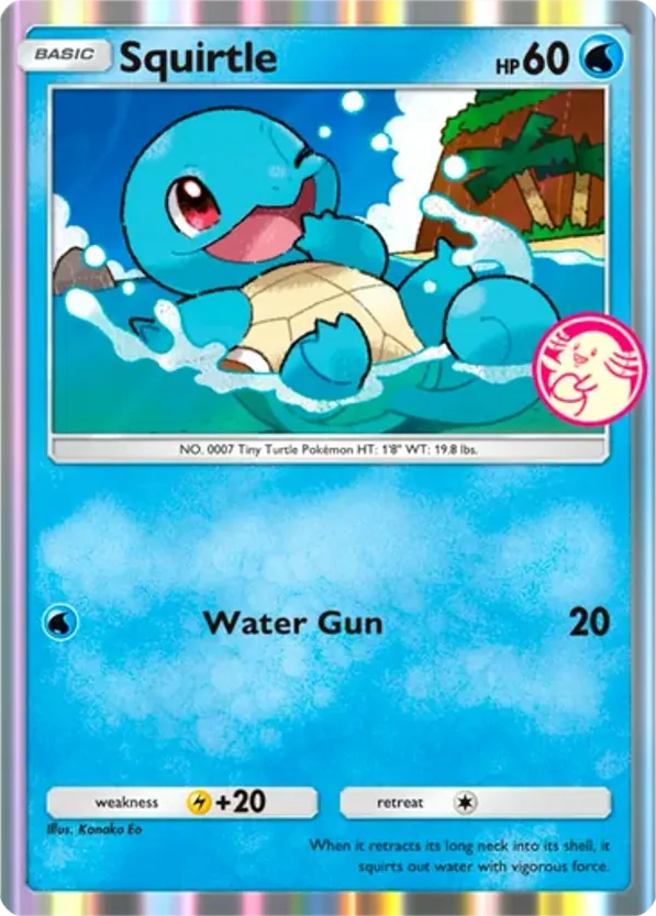 Squirtle card front