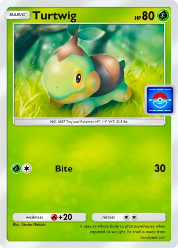 Turtwig card front