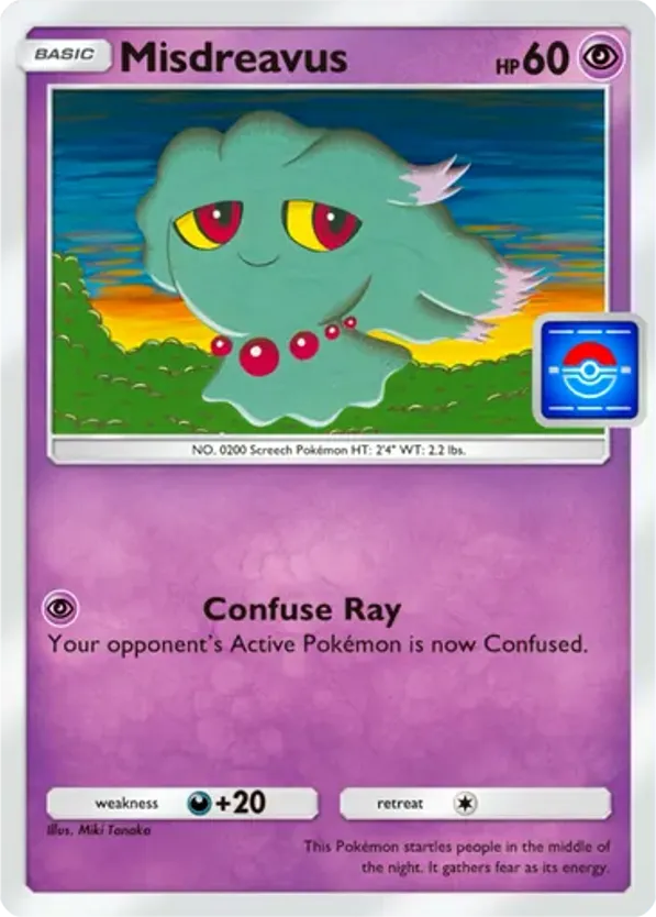 Misdreavus card front