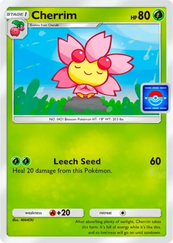 Cherrim card front