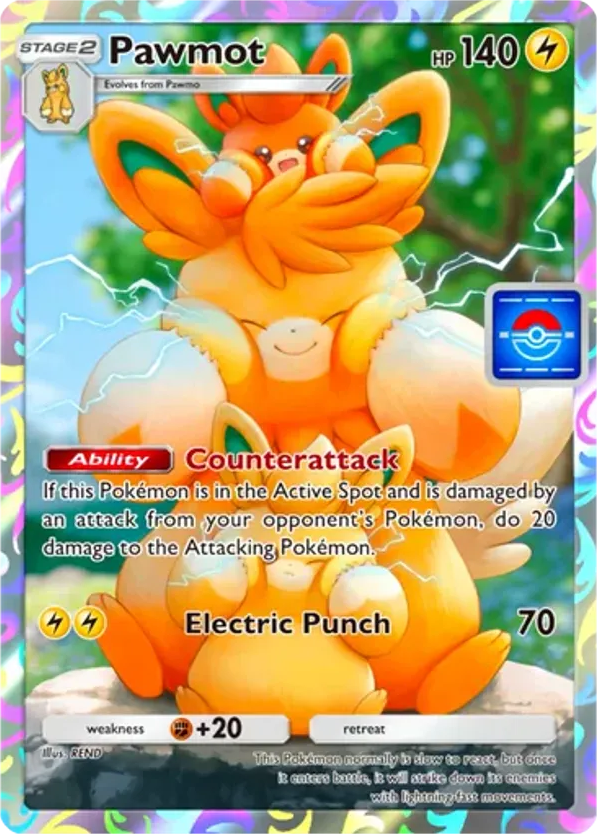 Pawmot card front