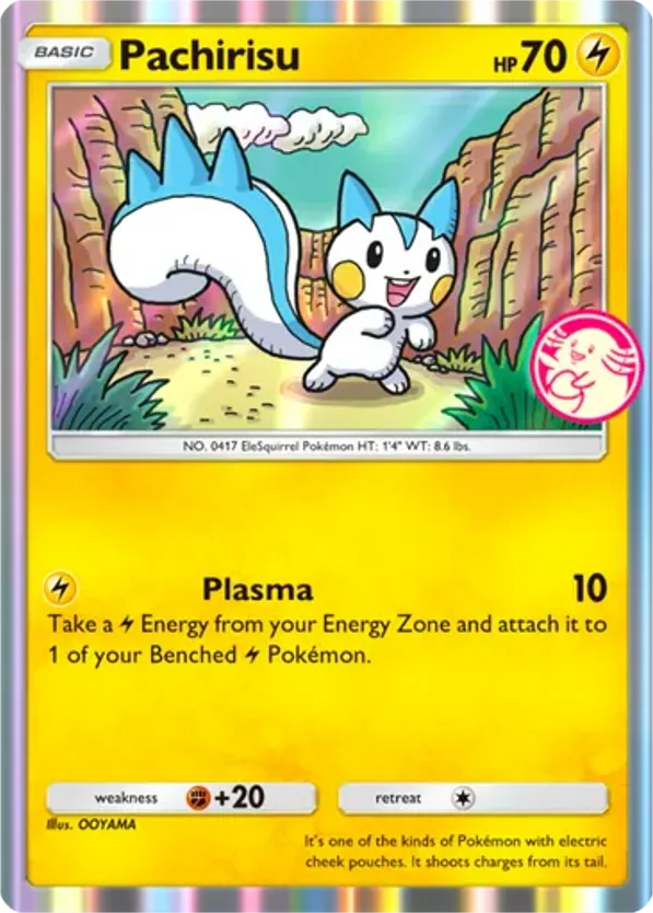 Pachirisu card front