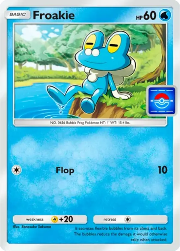 Froakie card front
