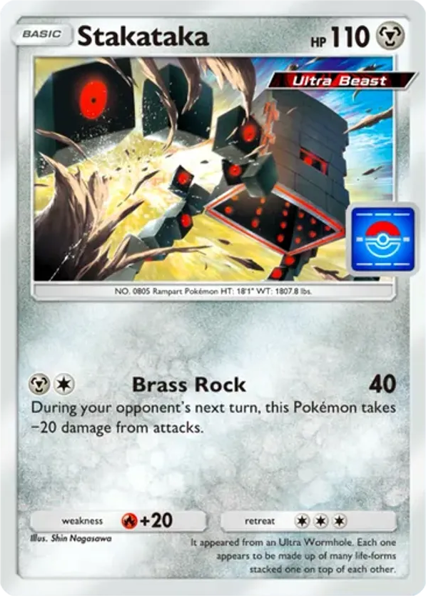 Stakataka card front