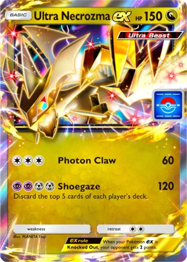 Ultra Necrozma ex card front