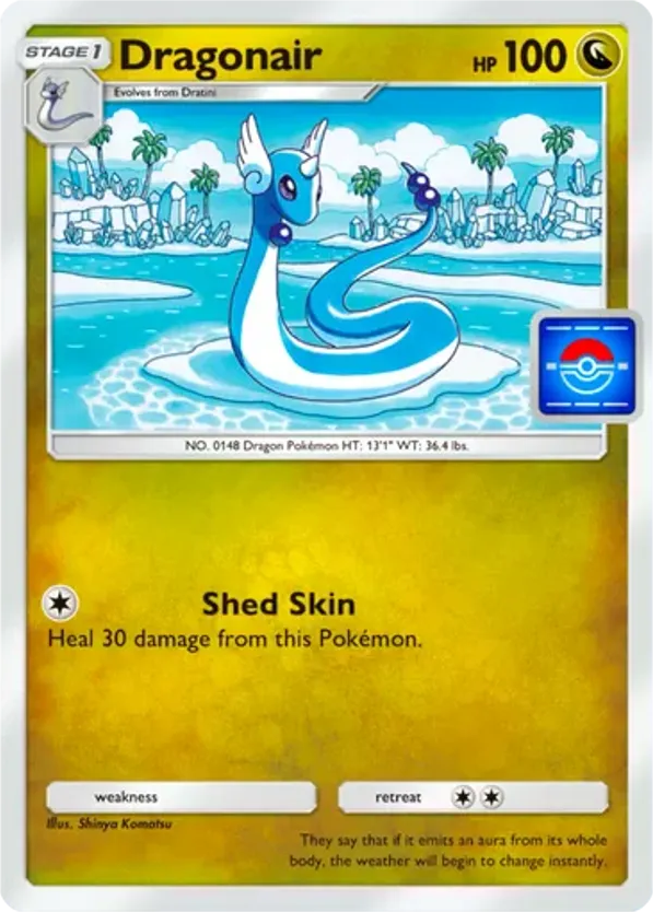 Dragonair card front