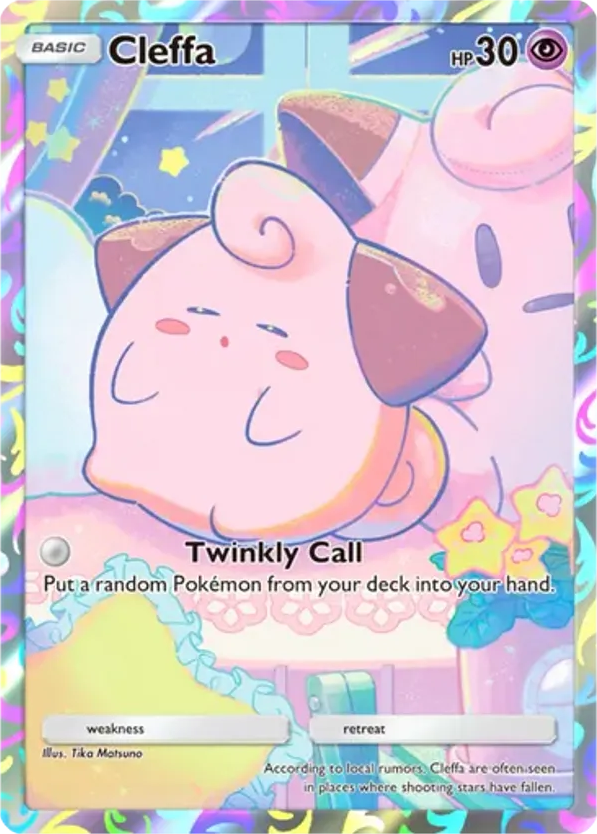 Cleffa card front