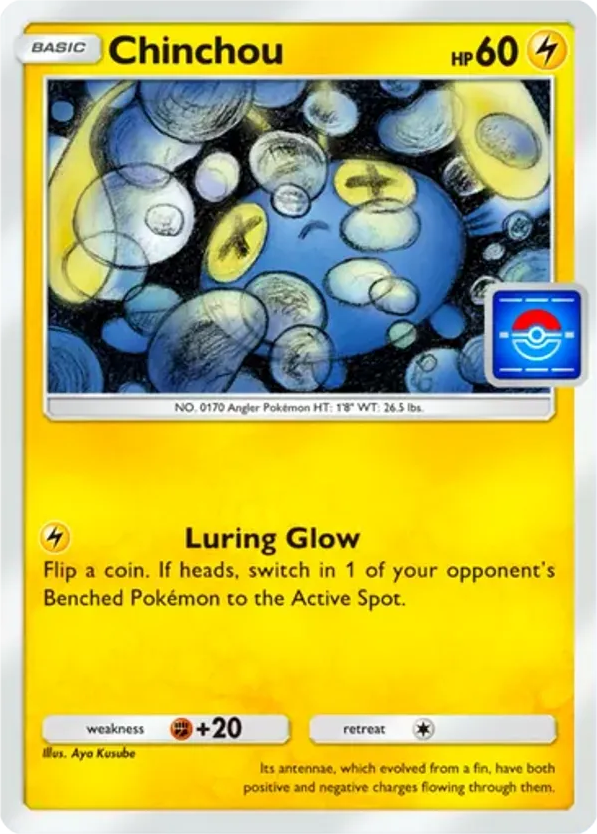 Chinchou card front