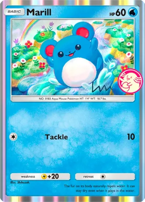 Marill card front