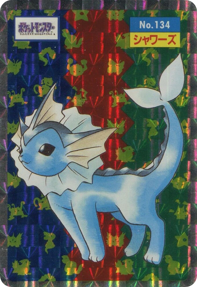 シャワーズ card front