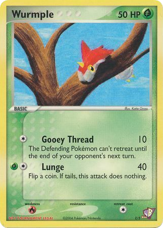 Wurmple card front