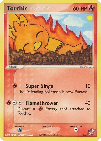 Torchic card front