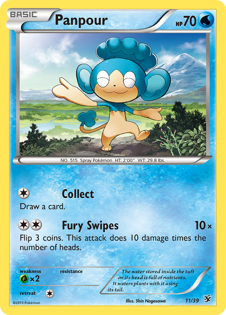 Panpour card front