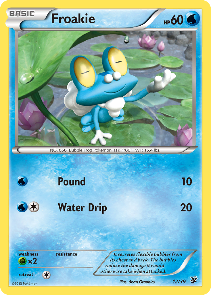 Froakie card front
