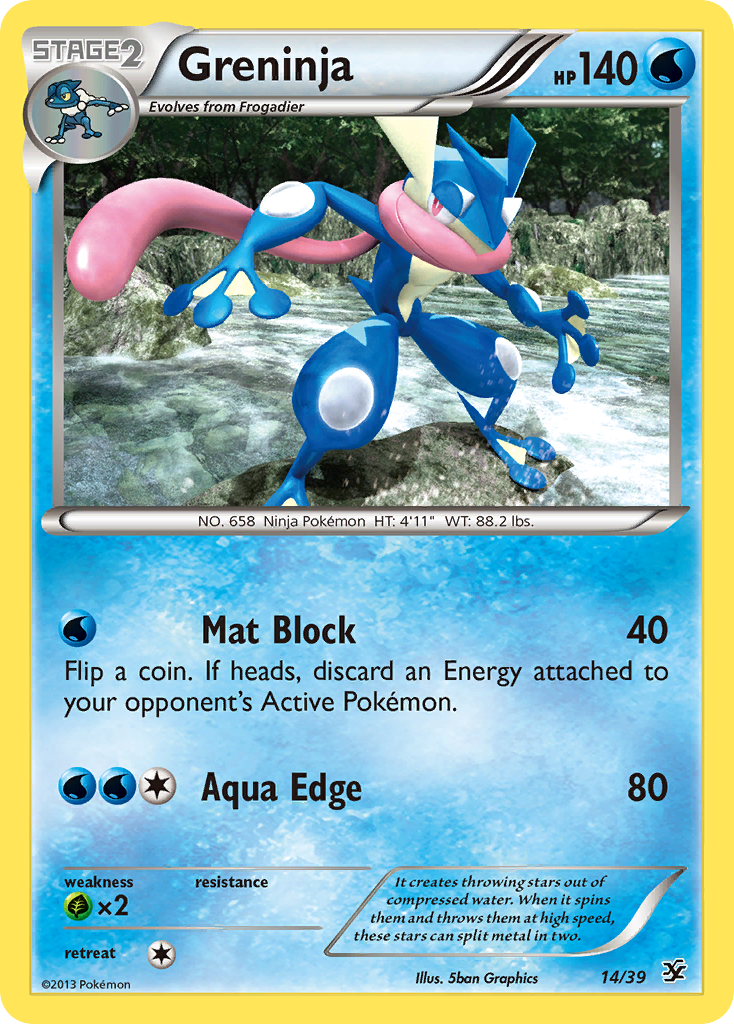 Greninja card front