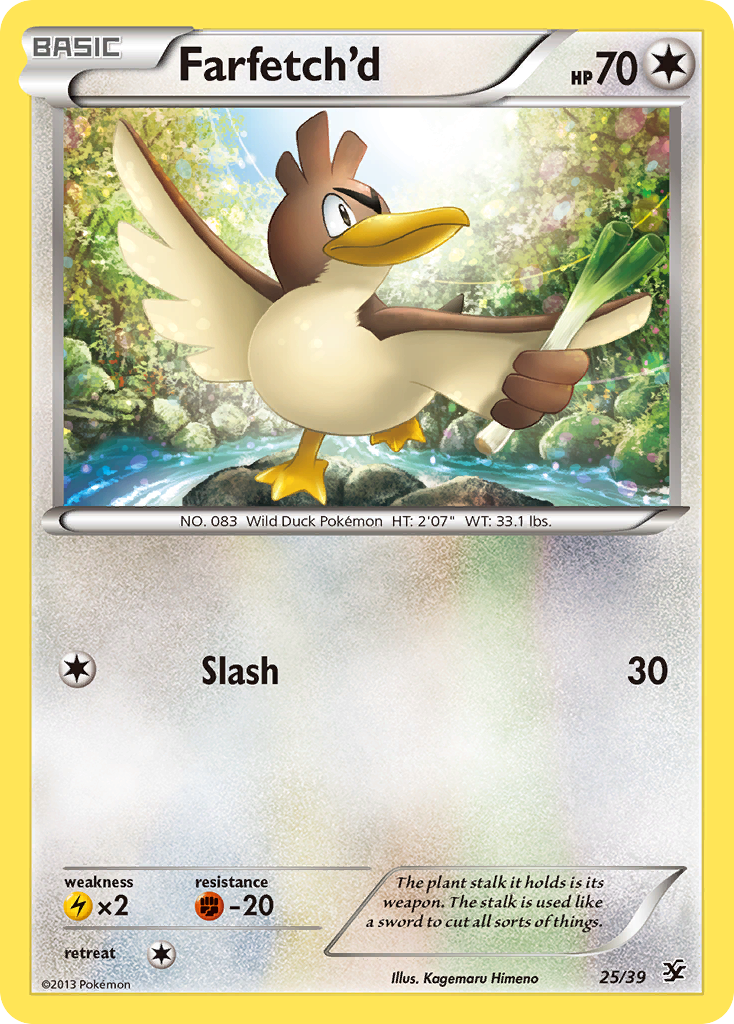Farfetch'd card front