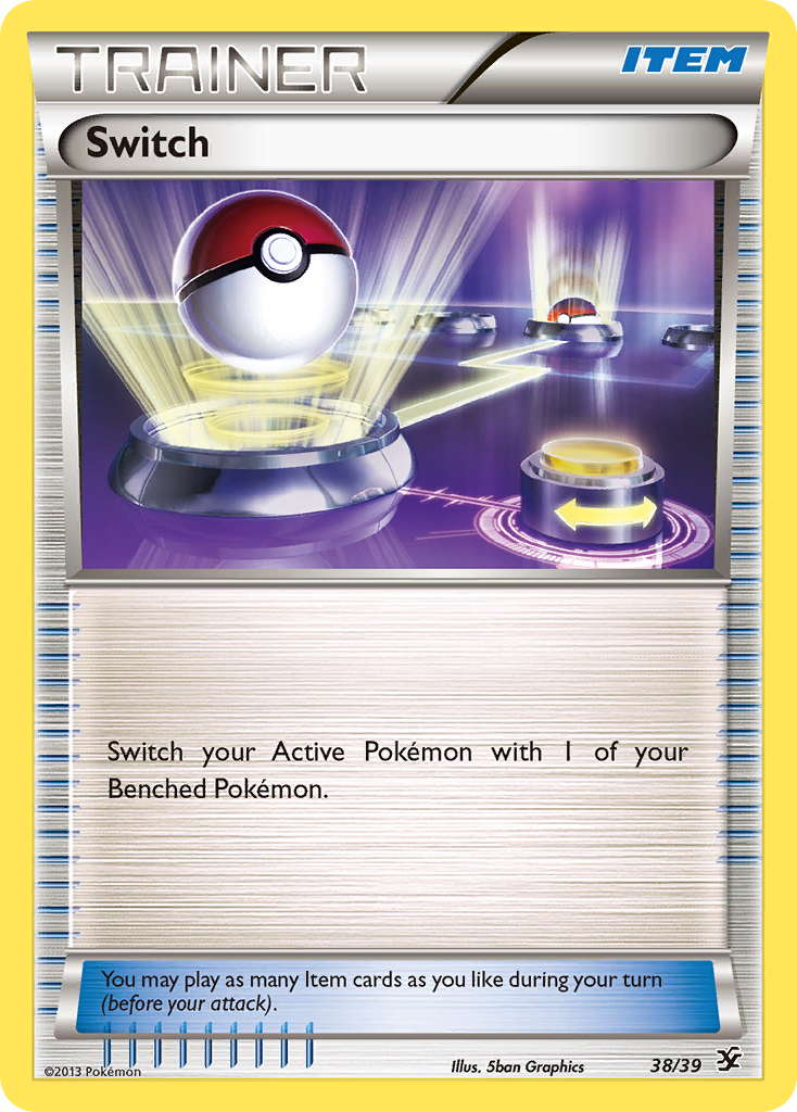 Switch card front