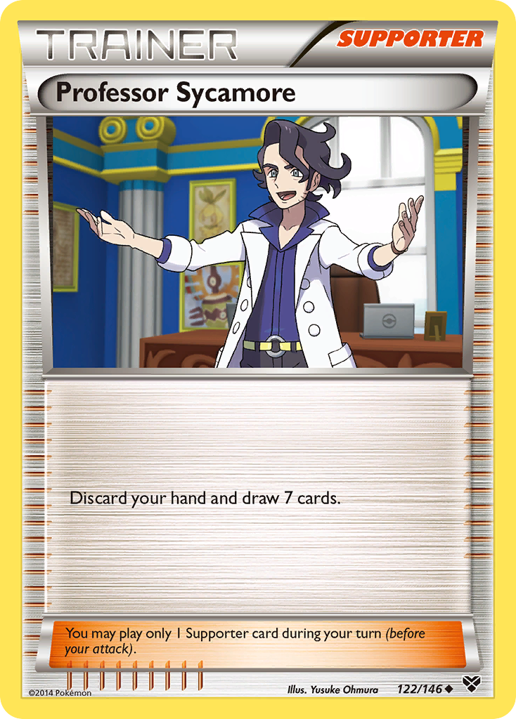 Professor Sycamore card front