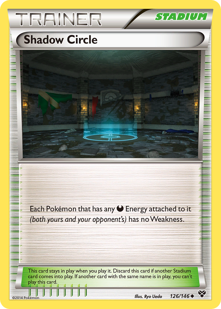Shadow Circle card front
