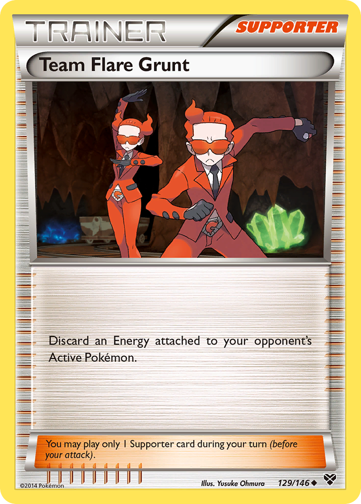 Team Flare Grunt card front