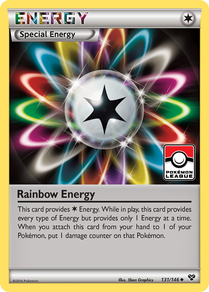 Rainbow Energy card front